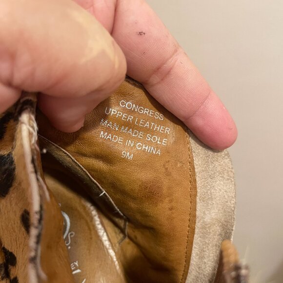 Super Hawt Jeffrey Campbell *CONGRESS* Leopard Platforms, Size 9! RARE! - Picture 9 of 15